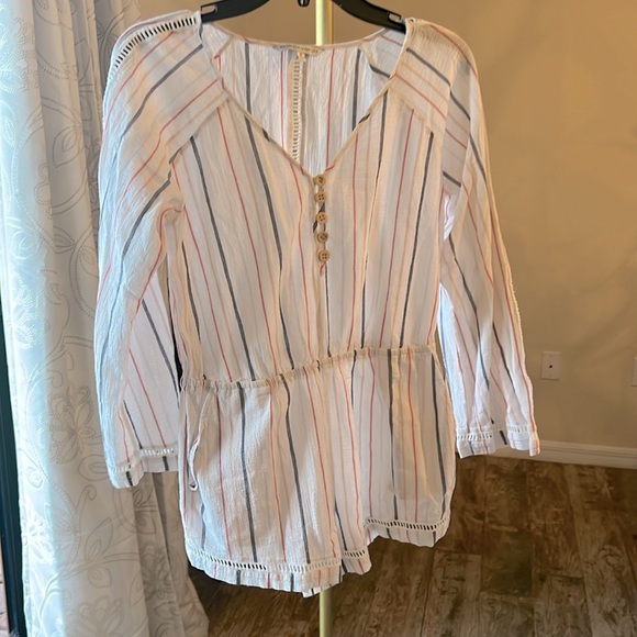 Rebecca Minkoff Beech Cotton Romper - Picture 10 of 10